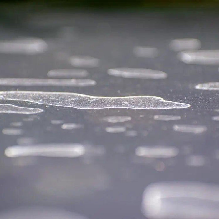 ultrasonic humidifier transducer mineral buildup closeup