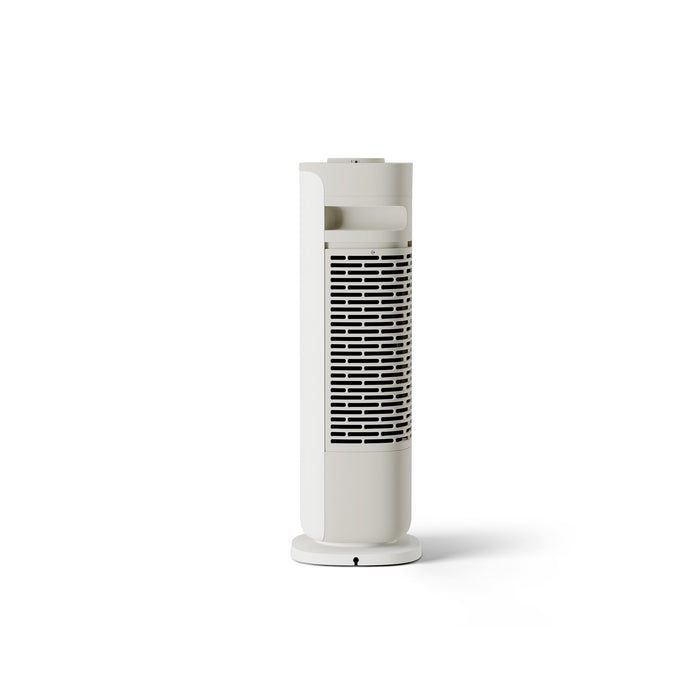 MeacoFan Sefte 19" Tower Fan studio angled view showing the wide air channel