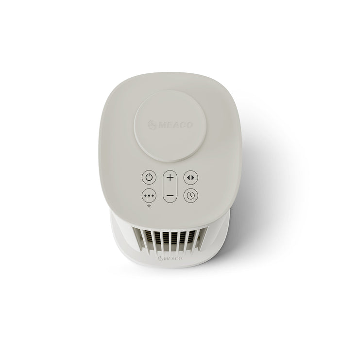 MeacoFan Sefte 19" Tower Fan top-down view of the digital control panel