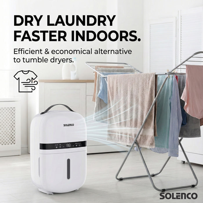 Solenco 5L Low Energy Dehumidifier