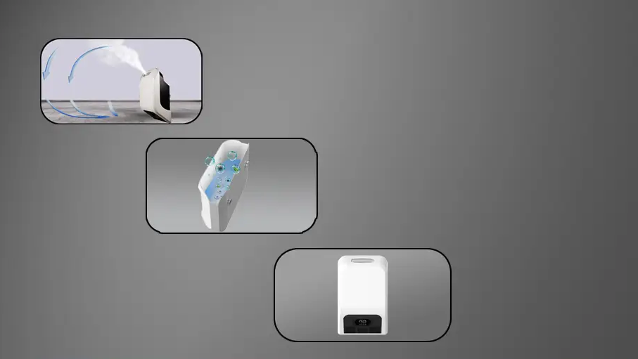Keri KR300-6G Wi-Fi Wall-Mounted Ultrasonic Humidifier – For Large Spaces