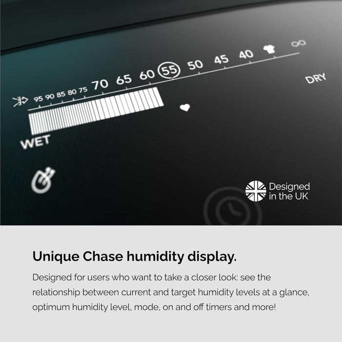 MeacoDry Arete® Two 12L Dual Dehumidifier and HEPA Air Purifier – Wi-Fi Enabled, Quiet, and Compact