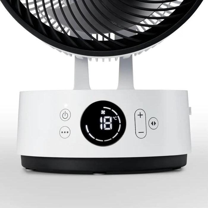 MeacoFan Sefte® 8″ Portable Battery Air Circulator – Whisper-Quiet, Eco-Friendly Cooling (Rechargeable & Replaceable Battery)