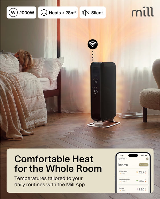Mill Gentle Air WiFi Oil-Filled Radiator 2000W
