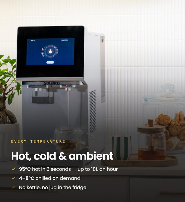 Solenco Life PureSpark Sparkling Water Dispenser