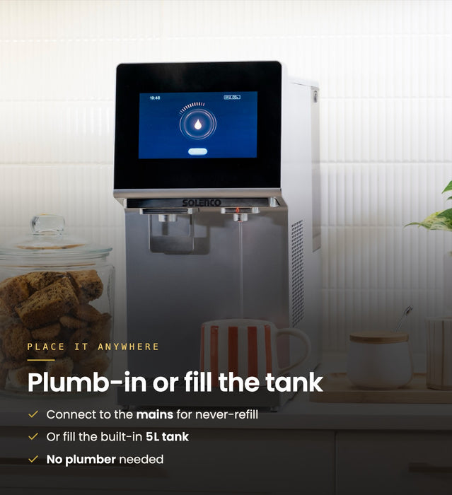 Solenco Life PureSpark Sparkling Water Dispenser