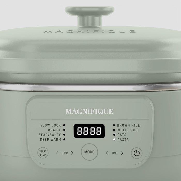 Touch control interface – 8 cooking functions