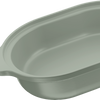 Pure kaolin clay pot in Sage