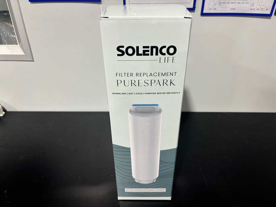 Solenco Life PureSpark Replacement Water Filter – retail box