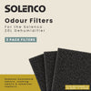 Solenco 20L Dehumidifier Odour Filters – pack of 3, retail box